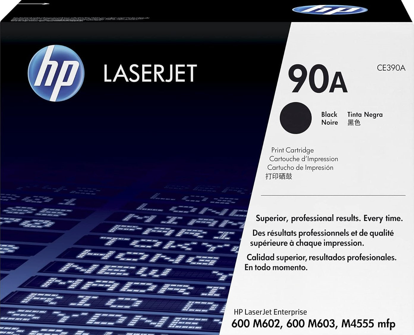 TechWarehouse 90A HP Black Toner Cartridge (CE390A) HP