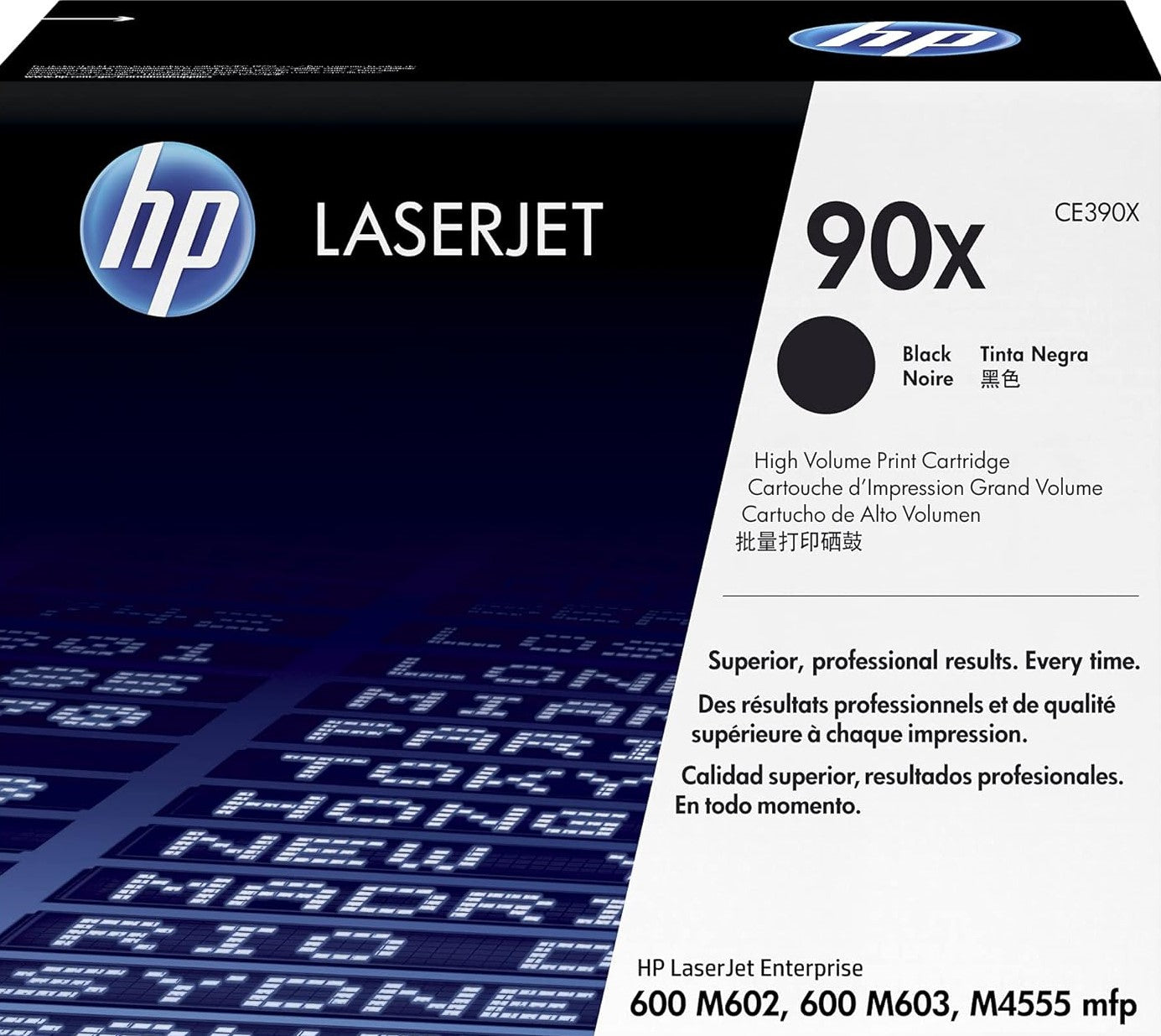 TechWarehouse 90X HP High Yield Black Toner Cartridge (CE390X) HP