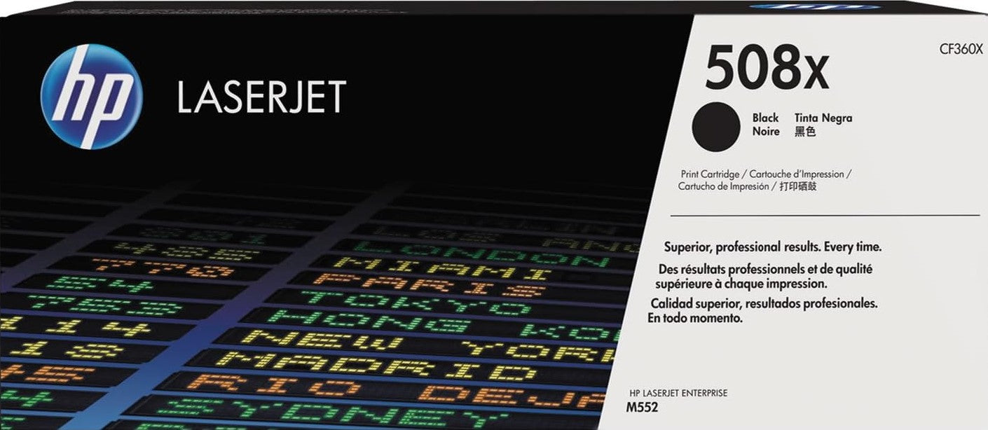 TechWarehouse 508X HP Hi Yield Black Toner (CF360X) HP