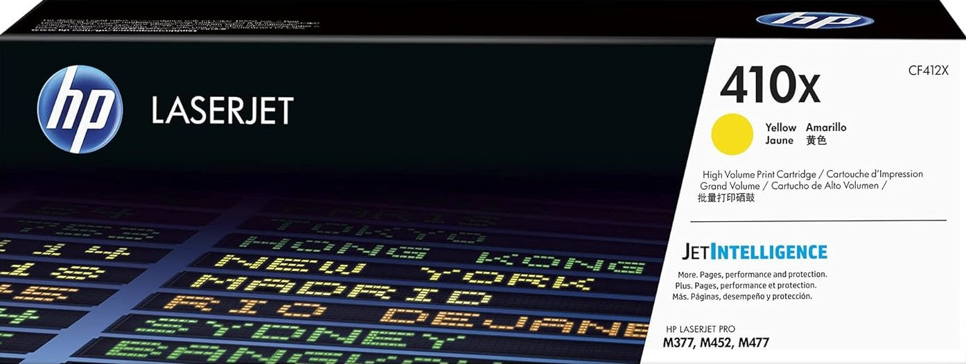 TechWarehouse 410X HP High Yield Yellow Toner (CF412X) HP