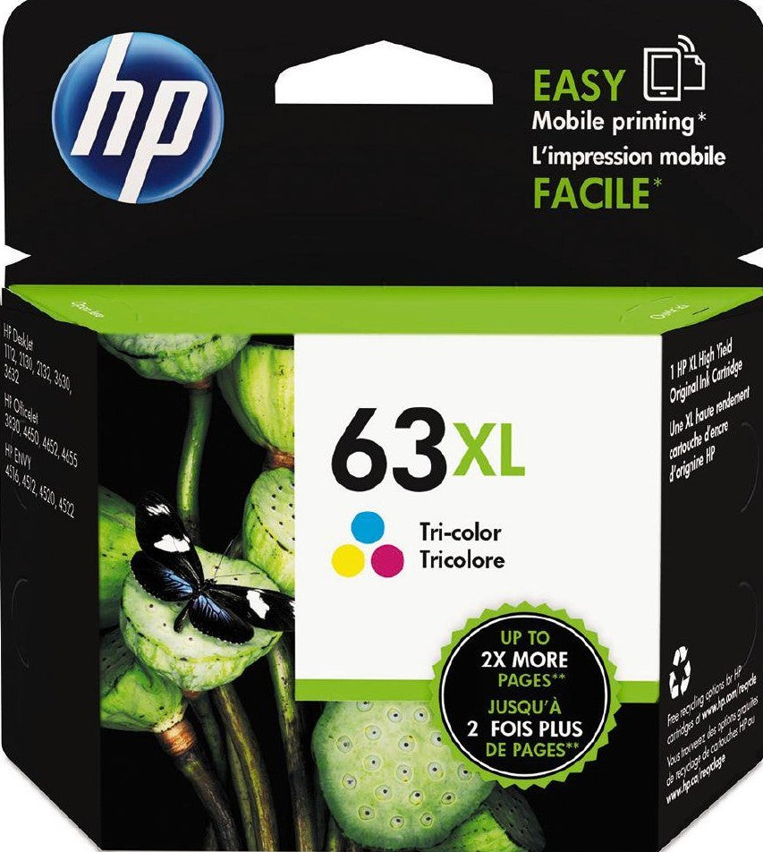 TechWarehouse 63XL HP High Capacity Colour Ink Cartridge HP