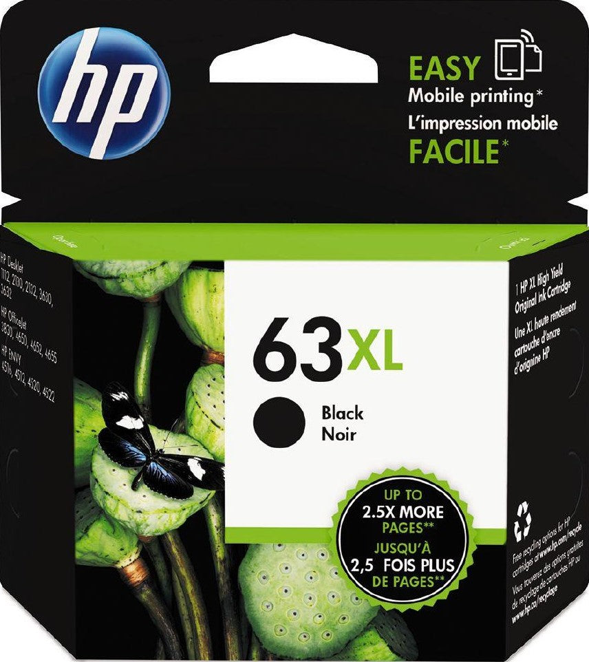 TechWarehouse 63XL HP High Capacity Black Ink Cartridge HP