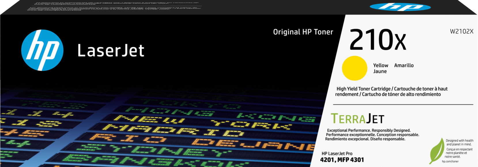 TechWarehouse 210X HP High Yield Yellow Toner (W2102X) HP