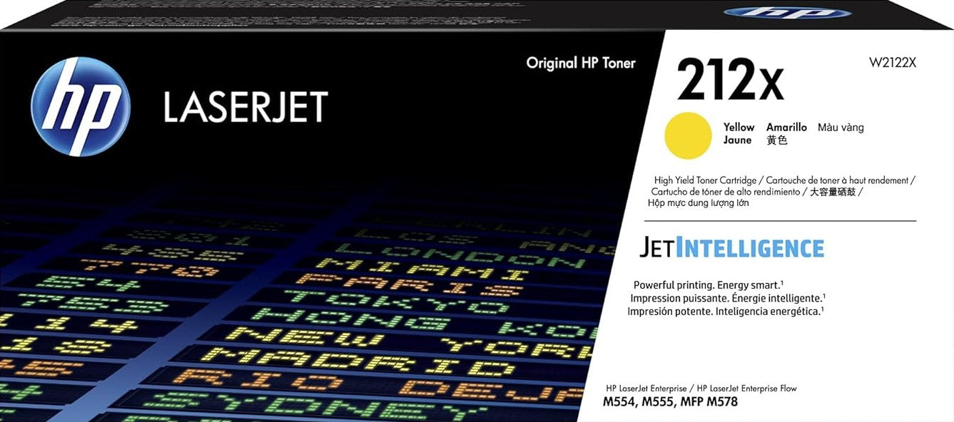 TechWarehouse 212X HP High Yield Yellow Toner (W2122X) HP