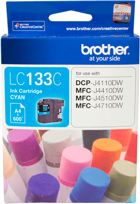 TechWarehouse LC133C Brother Cyan Ink Cartridge Brother