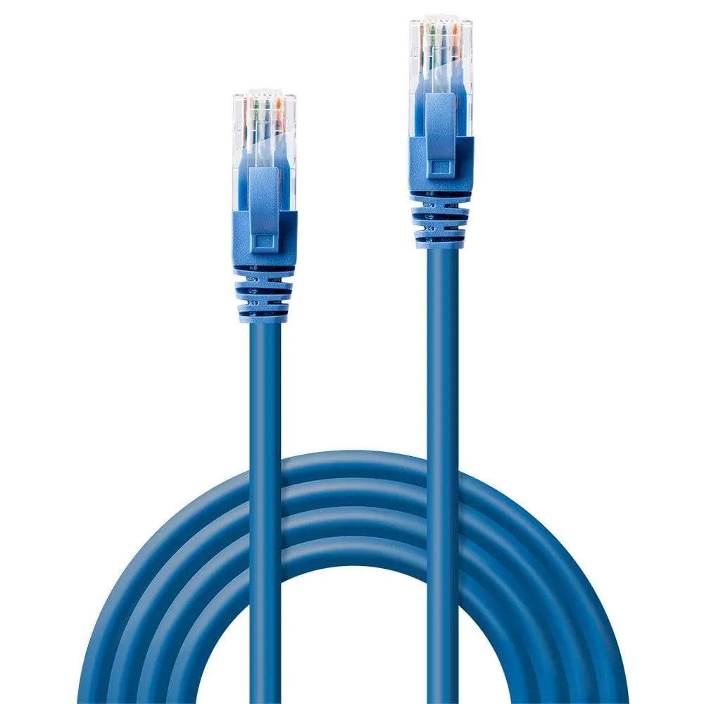 TechWarehouse Lindy 2m CAT6 U/UTP Gigabit Network Cable - Blue Lindy