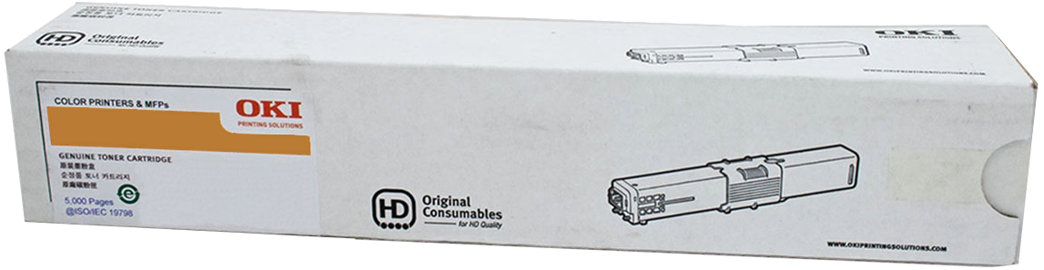 TechWarehouse 46490609 Oki Yellow Toner Oki