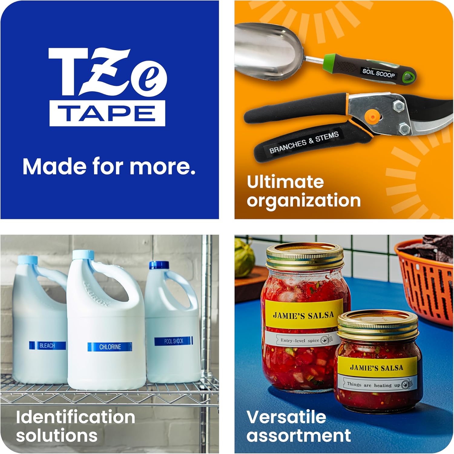 TechWarehouse TZe-231 Brother 12mm x 8m Black on White Adhesive Laminated Tape Brother