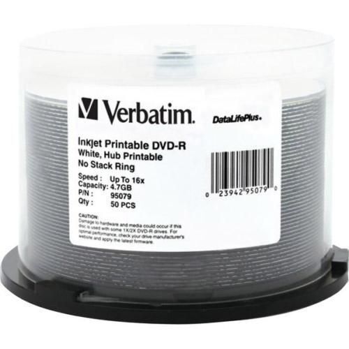 TechWarehouse Verbatim DVD-R 4.7GB 16x 50 Pack Verbatim