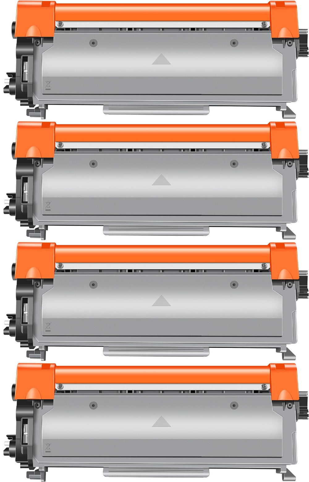 TechWarehouse TN2345 Compatible Brother High Yield Black Toner Set of 4 Compatible for Brother