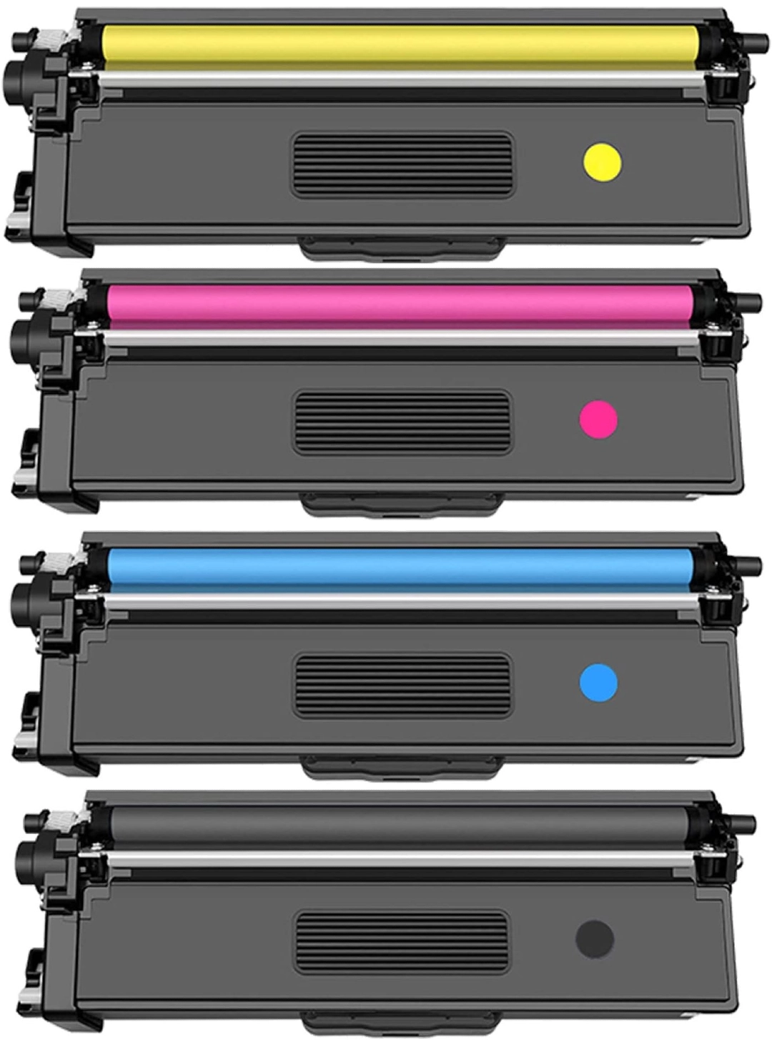 TechWarehouse TN348 Compatible Brother High Yield Toner Set of 4 Compatible for Brother