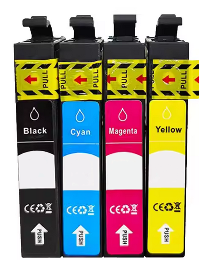 TechWarehouse 103 Compatible Cartridge Set of 4 (Bk/C/M/Y) for Epson Compatible for Epson