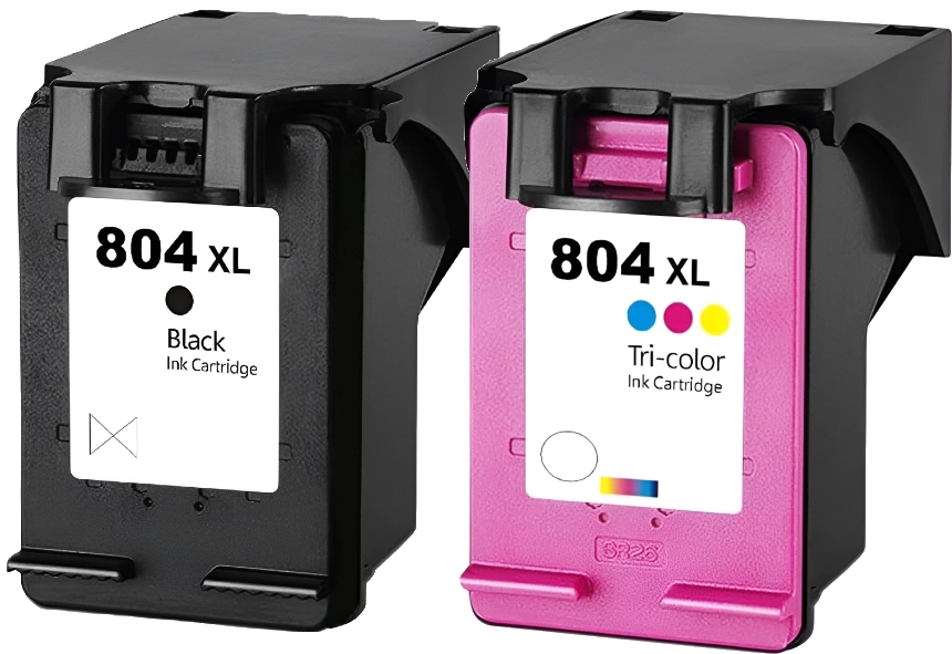 TechWarehouse 804XL Compatible Black + Colour Set for HP Compatible for HP