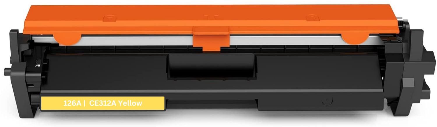 TechWarehouse 126A Compatible HP Yellow Toner (CE312A) Compatible for HP