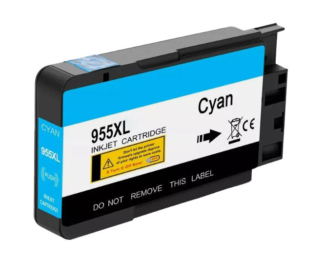 TechWarehouse 955XL Compatible Cyan Hi Capacity Ink Cartridge for HP Compatible for HP