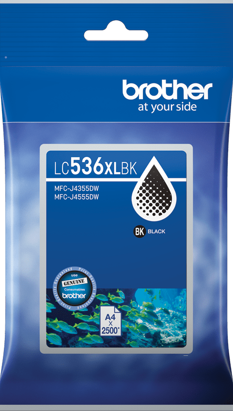 TechWarehouse LC536XLBK Brother Hi Yield Black Ink Cartridge Brother