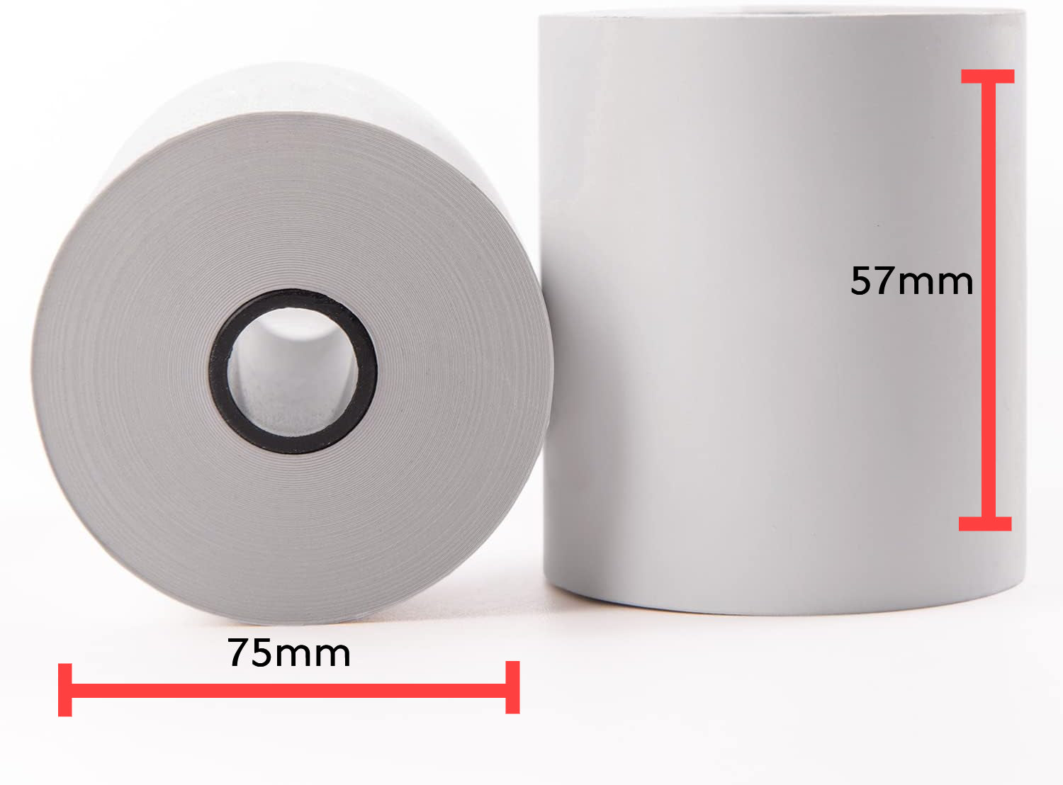 TechWarehouse Eftpos Roll Thermal 57 x 75mm (10 pack) Other