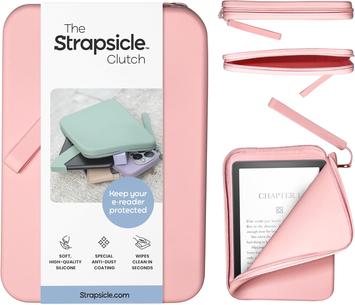 TechWarehouse Clutch Blush Strapsicle