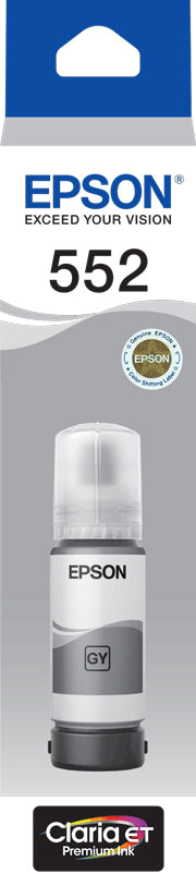 TechWarehouse T552 Epson Grey Ink Bottle Epson
