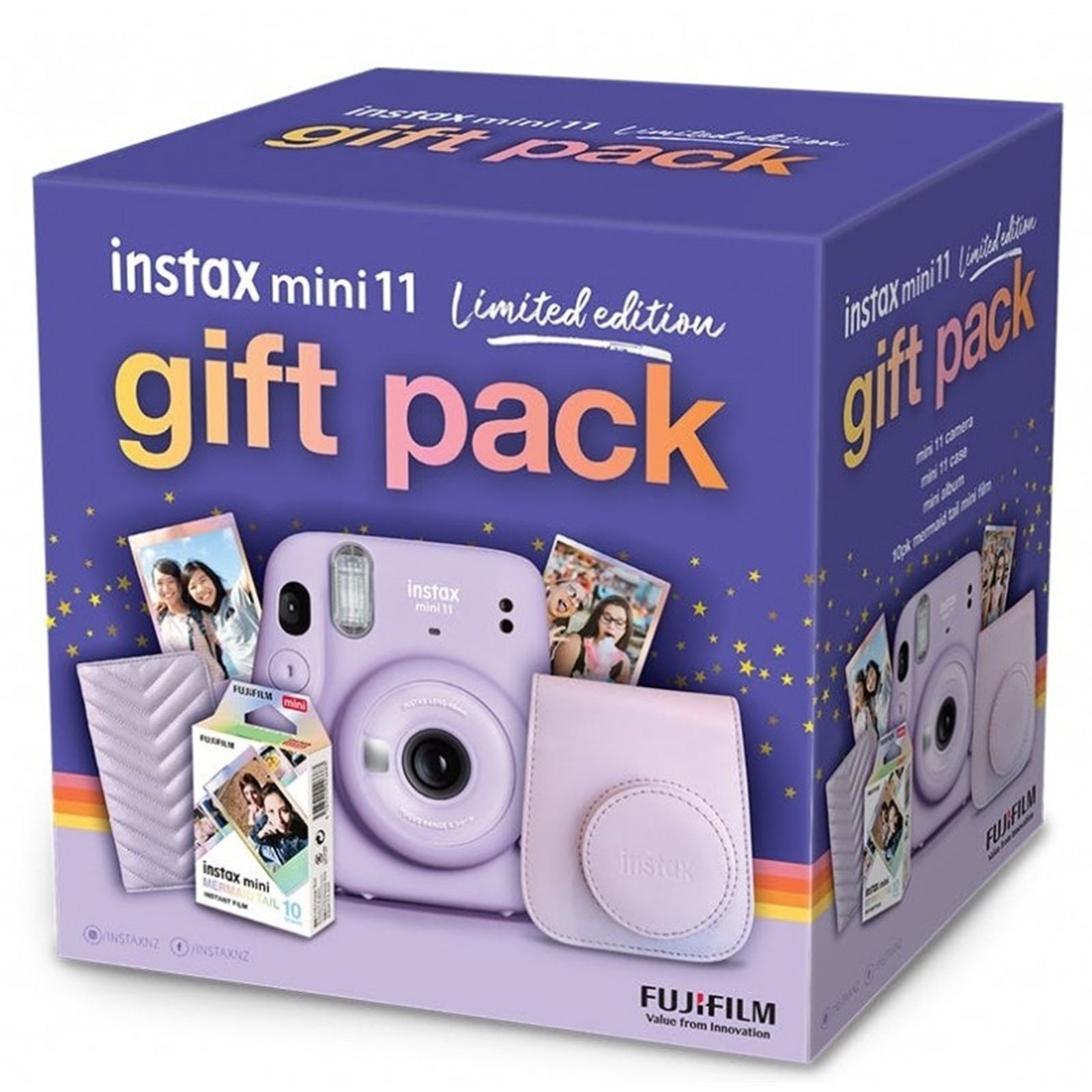 Fujifilm Instax mini 11 Purple Limited Edition Gift Pack