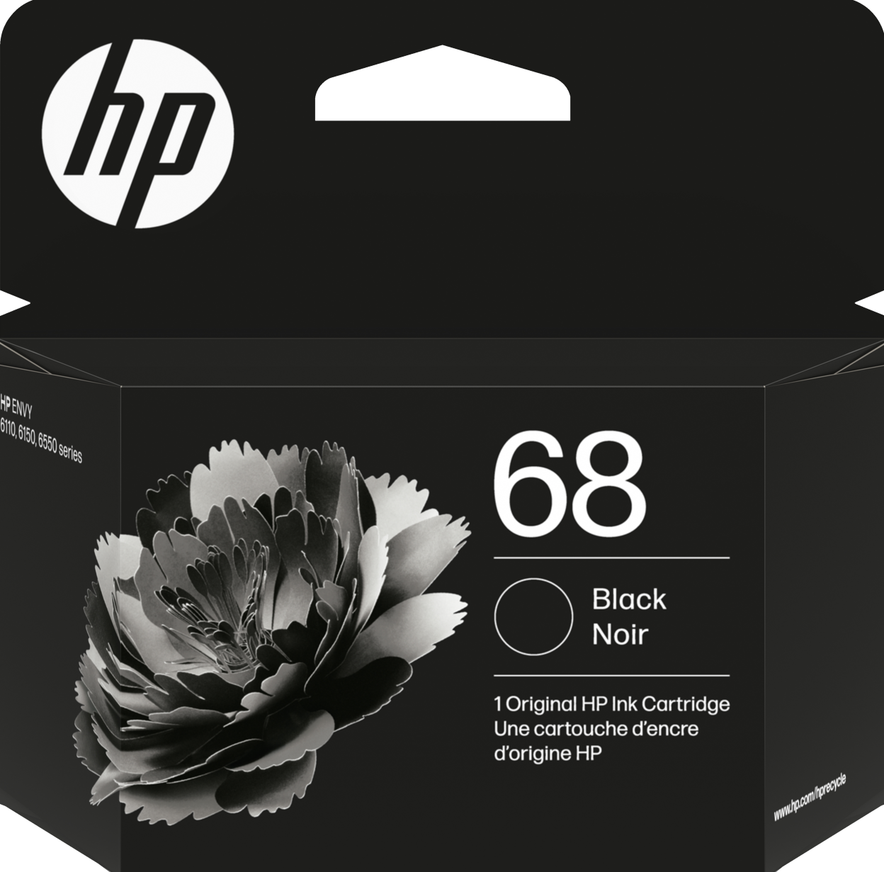 TechWarehouse 68 HP Black Ink Cartridge HP