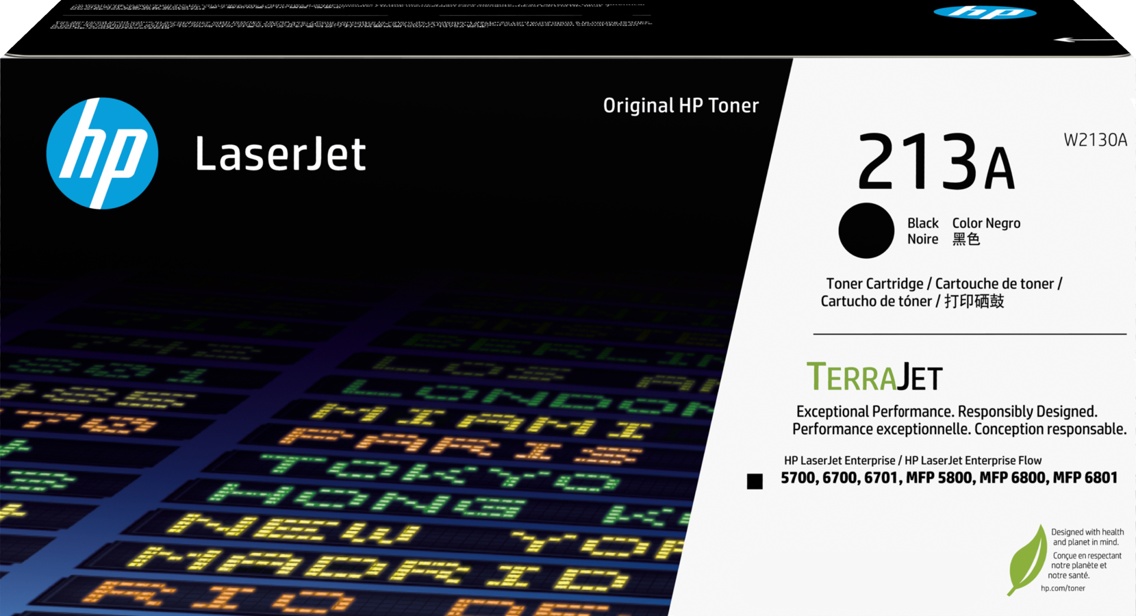 TechWarehouse 213A HP Black Toner Cartridge (W2130A) HP