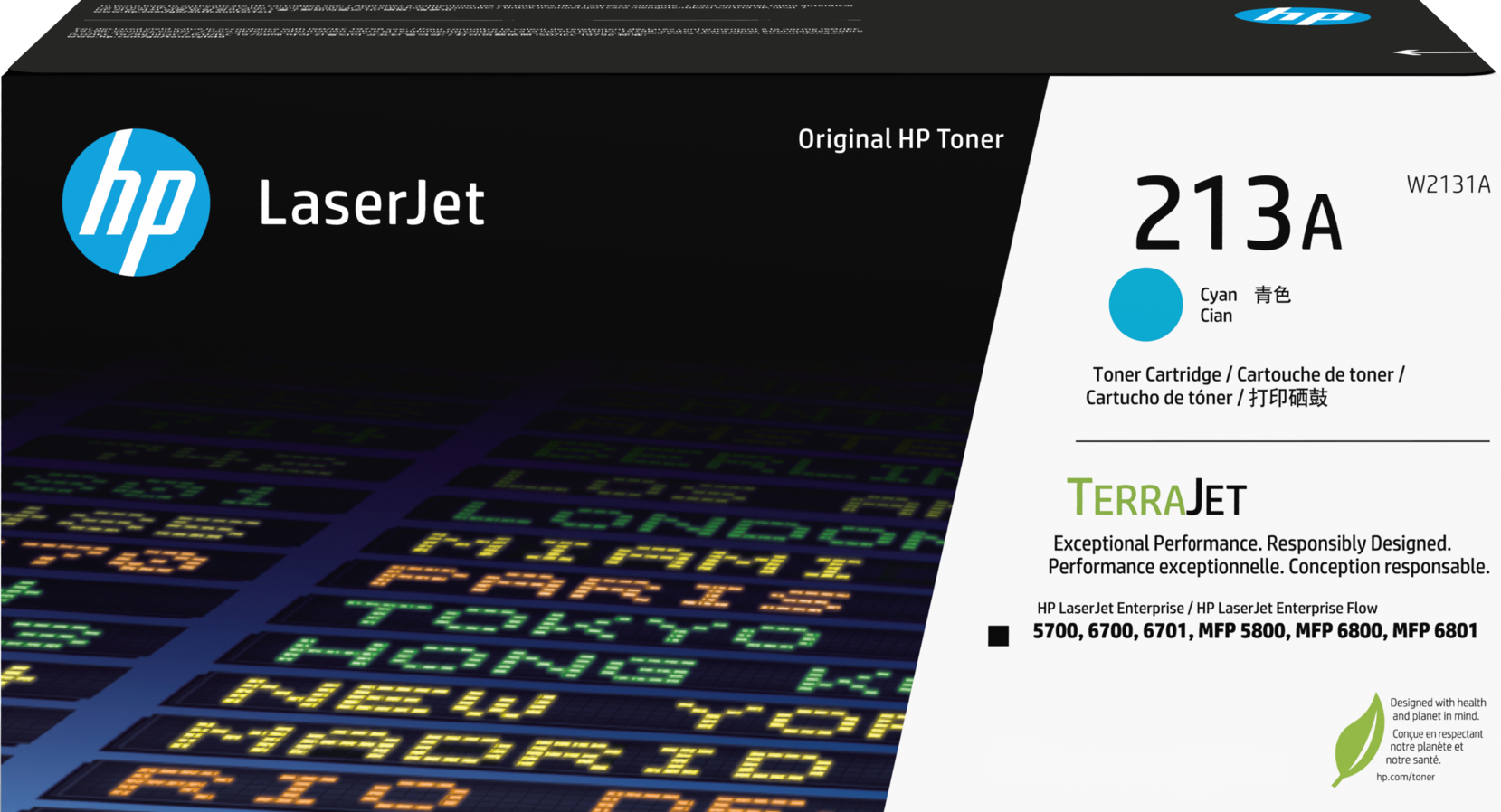 TechWarehouse 213A HP Cyan Toner Cartridge (W2131A) HP