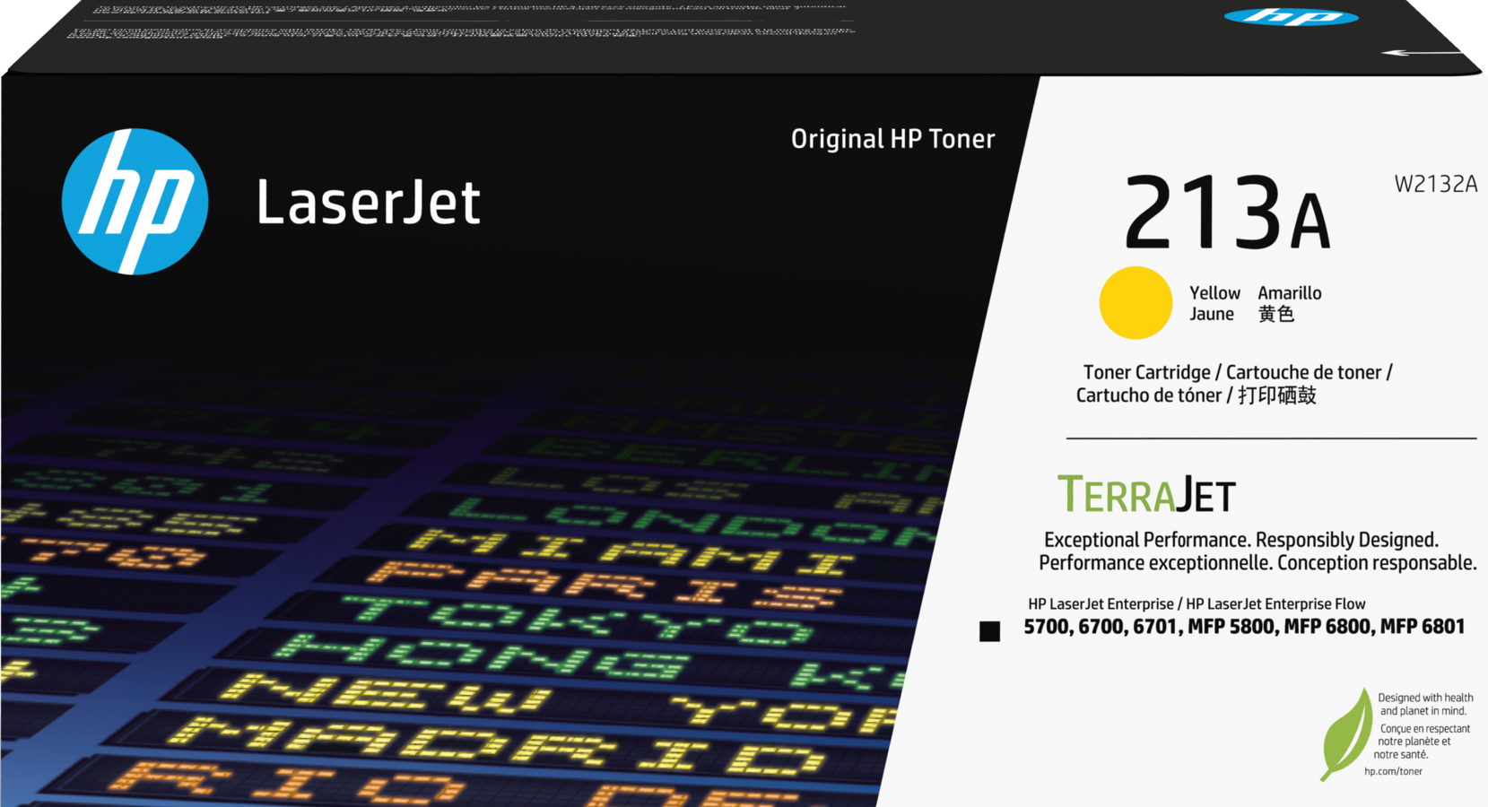 TechWarehouse 213A HP Yellow Toner Cartridge (W2132A) HP