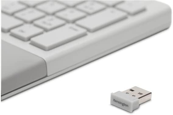 TechWarehouse Kensington Pro Fit Ergo Wireless Keyboard & Mouse Grey Kensington