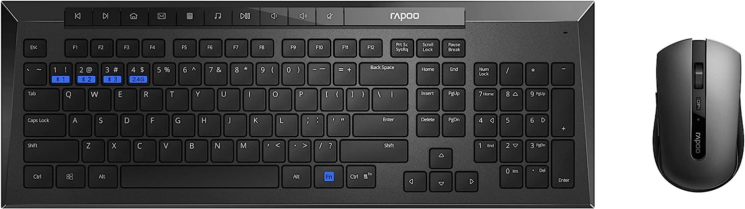 TechWarehouse Rapoo 8210M Keyboard & Mouse Combo Rapoo