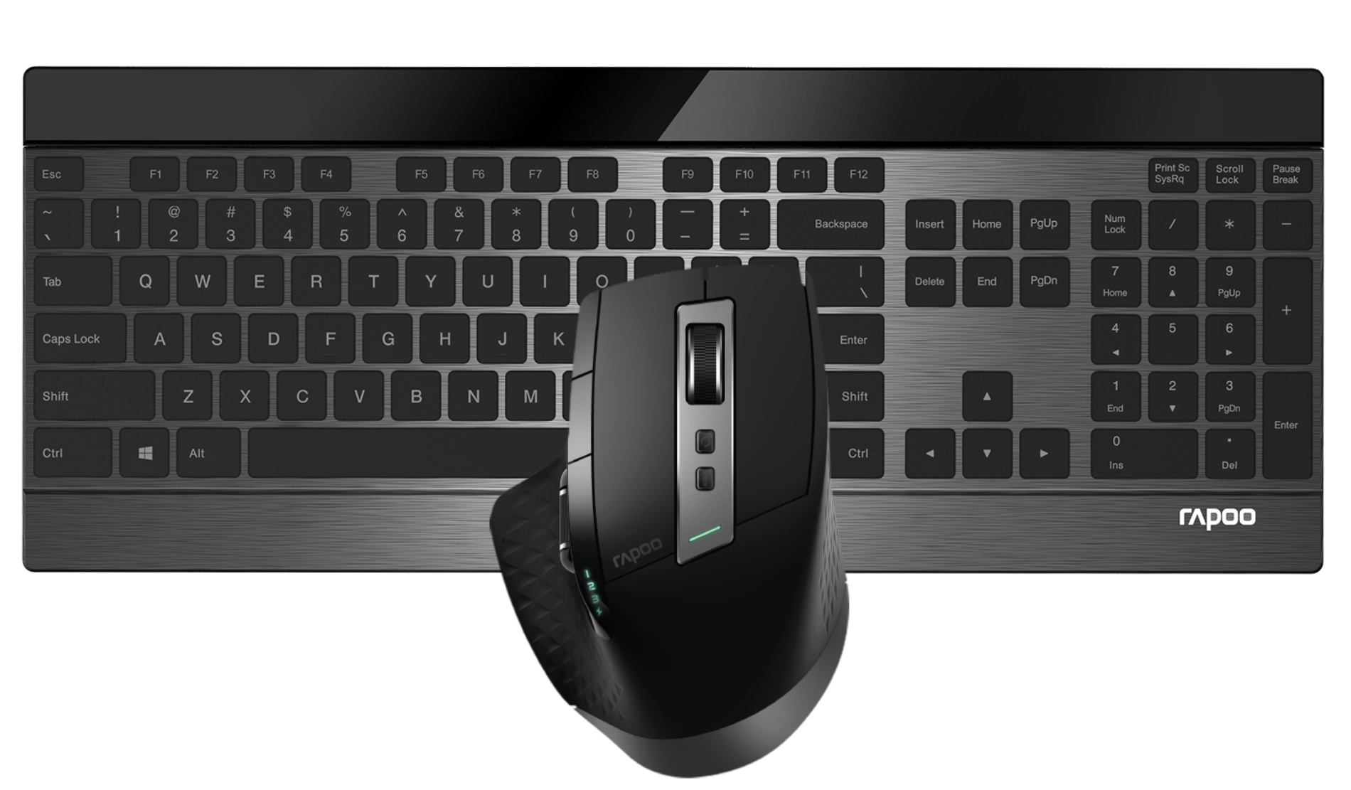 TechWarehouse Rapoo 9900M Keyboard & Mouse Combo Rapoo