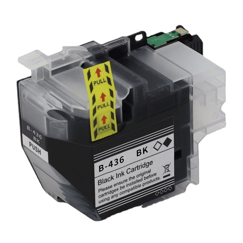 TechWarehouse LC436BK Compatible Black Ink Cartridge Compatible for Brother