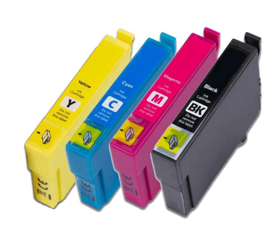 TechWarehouse 604XL Compatible Cartridge Set of 4 (BK/C/M/Y) for Epson Compatible for Epson