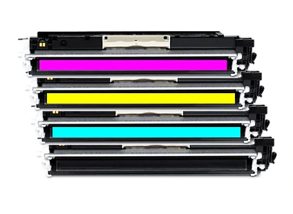 TechWarehouse 126A Compatible HP Toner Set of 4 (CE310 - CE313) Compatible for HP