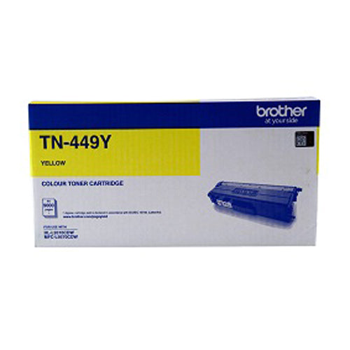 TechWarehouse TN449Y Brother Ultra High Capacity Yellow Toner Brother