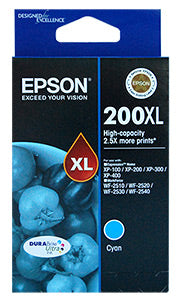 TechWarehouse 200XL Epson High Capacity Cyan Ink Cartridge Epson