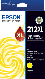 TechWarehouse 212XL Epson High Capacity Yellow Ink Cartridge Epson