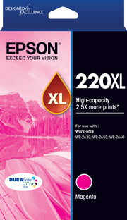TechWarehouse 220XL Epson High Capacity Magenta Ink Cartridge Epson