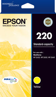 TechWarehouse 220 Epson Std Capacity Yellow Ink Cartridge Epson