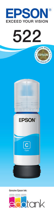TechWarehouse T522 Epson Cyan Ink Bottle Epson
