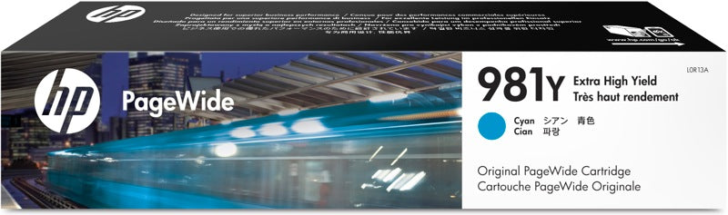 TechWarehouse 981Y HP Extra Hi Yield Cyan Toner (L0R13A) HP