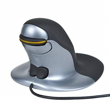 TechWarehouse Penguin Ambidextrous Vertical Mouse - Large Penguin