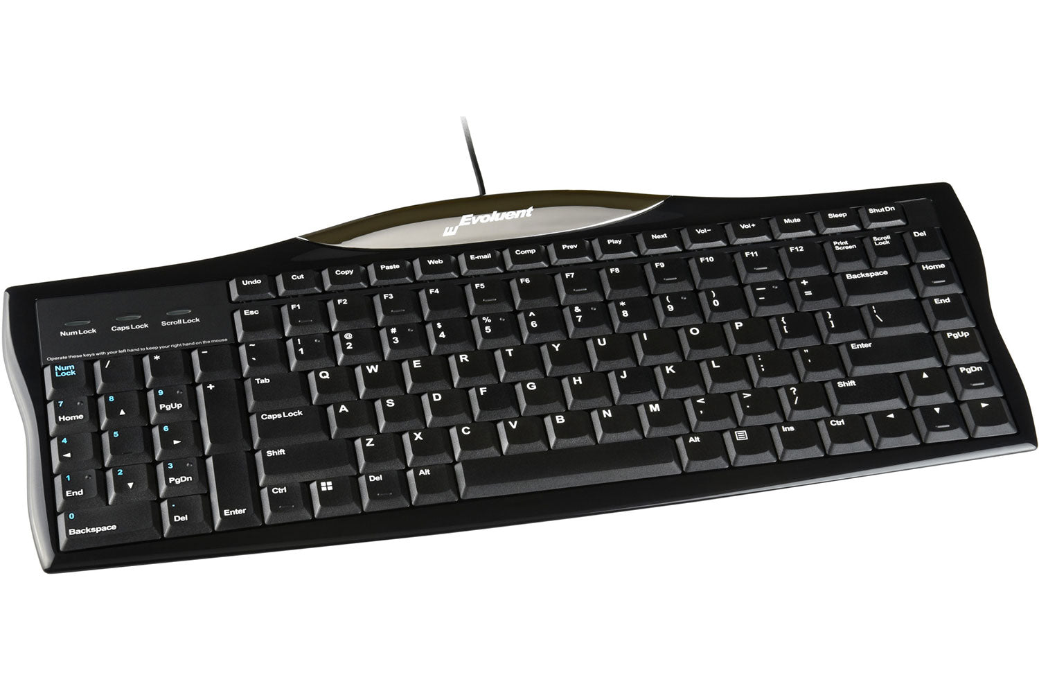 TechWarehouse Evoluent Left Handed Keyboard Evoluent