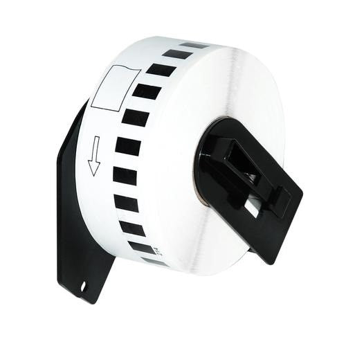 TechWarehouse DK22214 Compatible 12mm Continuous Length Paper Tape for Brother Compatible for Brother