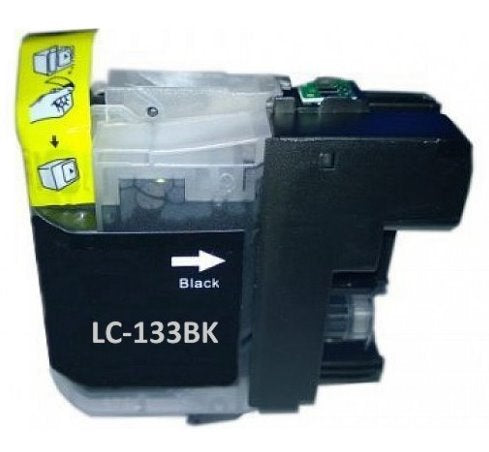 TechWarehouse LC131BK Compatible Black Ink Cartridge for Brother Compatible for Brother
