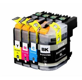 TechWarehouse LC237XL / LC235XL Compatible Set of 4 (Bk/C/M/Y) for Brother Compatible for Brother