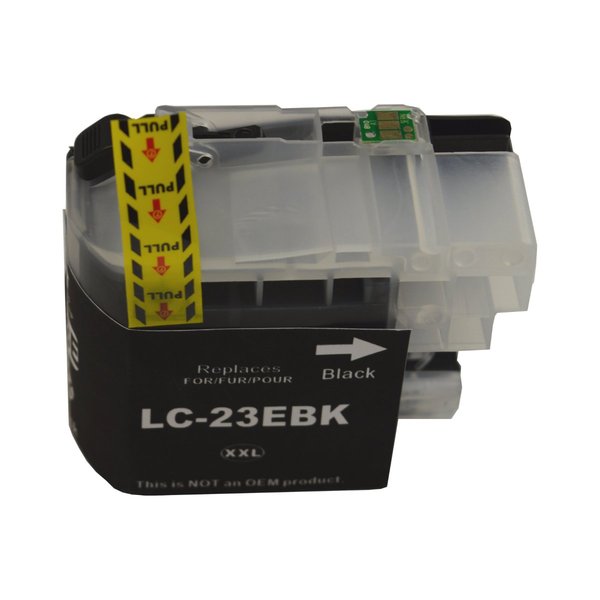 TechWarehouse LC23EBK Compatible Black Cartridge for Brother Compatible for Brother