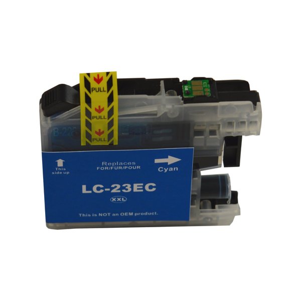 TechWarehouse LC23EC Compatible Cyan Cartridge for Brother Compatible for Brother