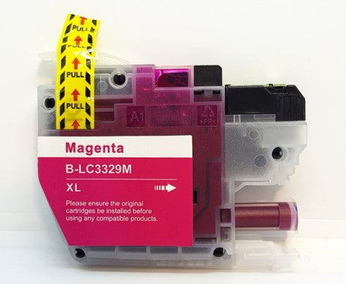TechWarehouse LC3329XLM Compatible High Yield Magenta Ink for Brother Compatible for Brother