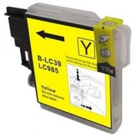 TechWarehouse LC39Y Compatible Yellow Cartridge for Brother Compatible for Brother